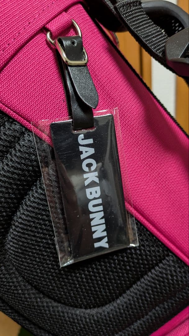 人気 新品同様 ジャックバニー スタンド キャディバック ピンク