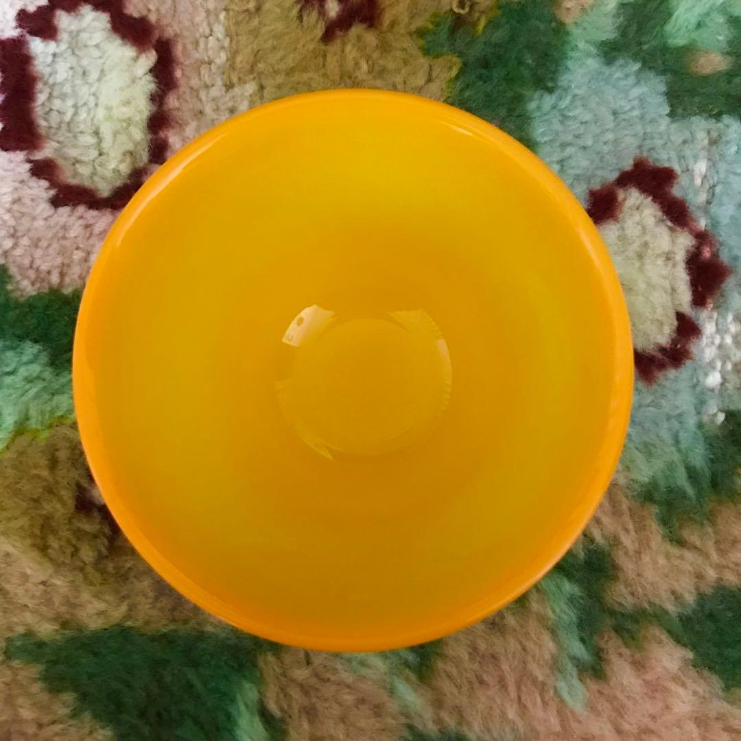 希少 ヴィンテージ ORREfORS オレフォス コロラ ボウル オレンジ