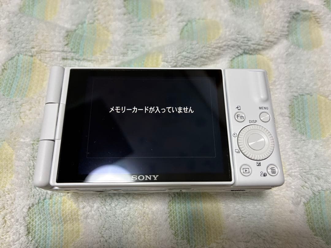 SONY VLOGCAM ZV-1 II シューティンググリップキット ホワイト