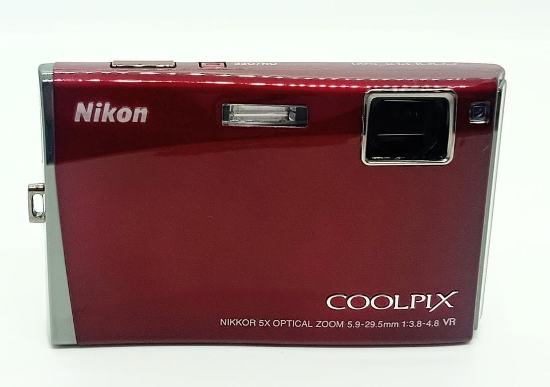 Nikon COOLPIX S60 赤 デジタルカメラ 充電器付き