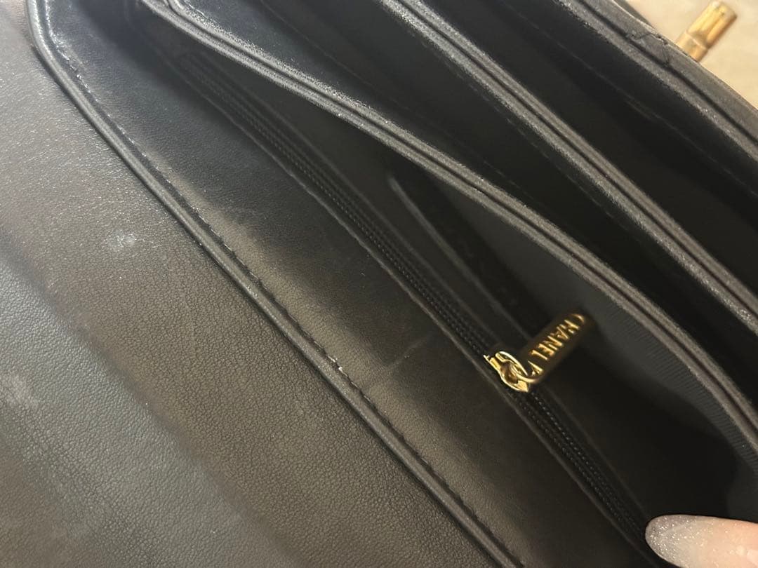 CHANEL シャネル ノベルティ ハンドショルダーバッグ 黑