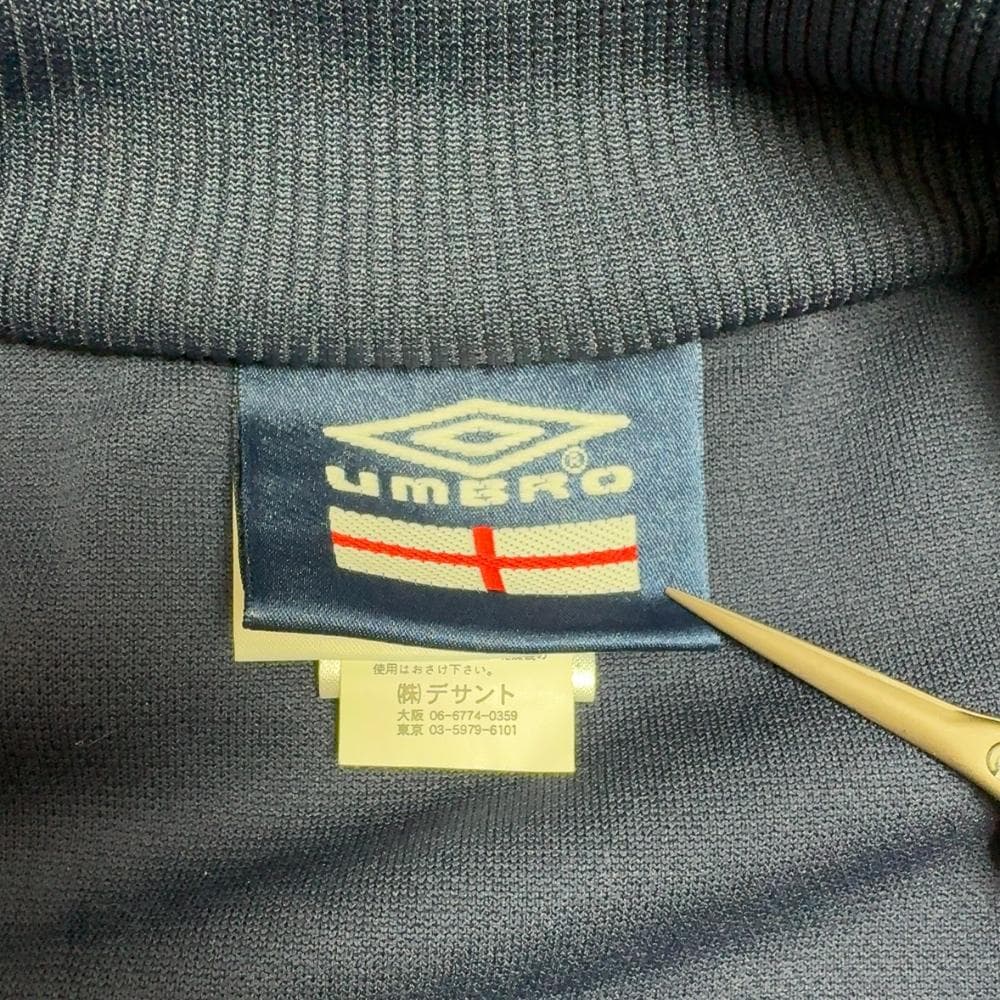 デサント製 UMBRO イングランド代表 トラックジャケット L アーチロゴ