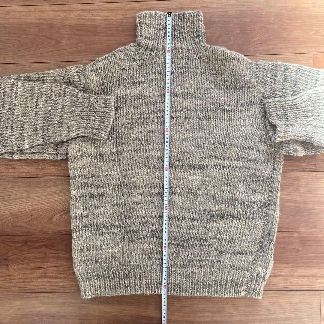 45R ウールニット ハイネック