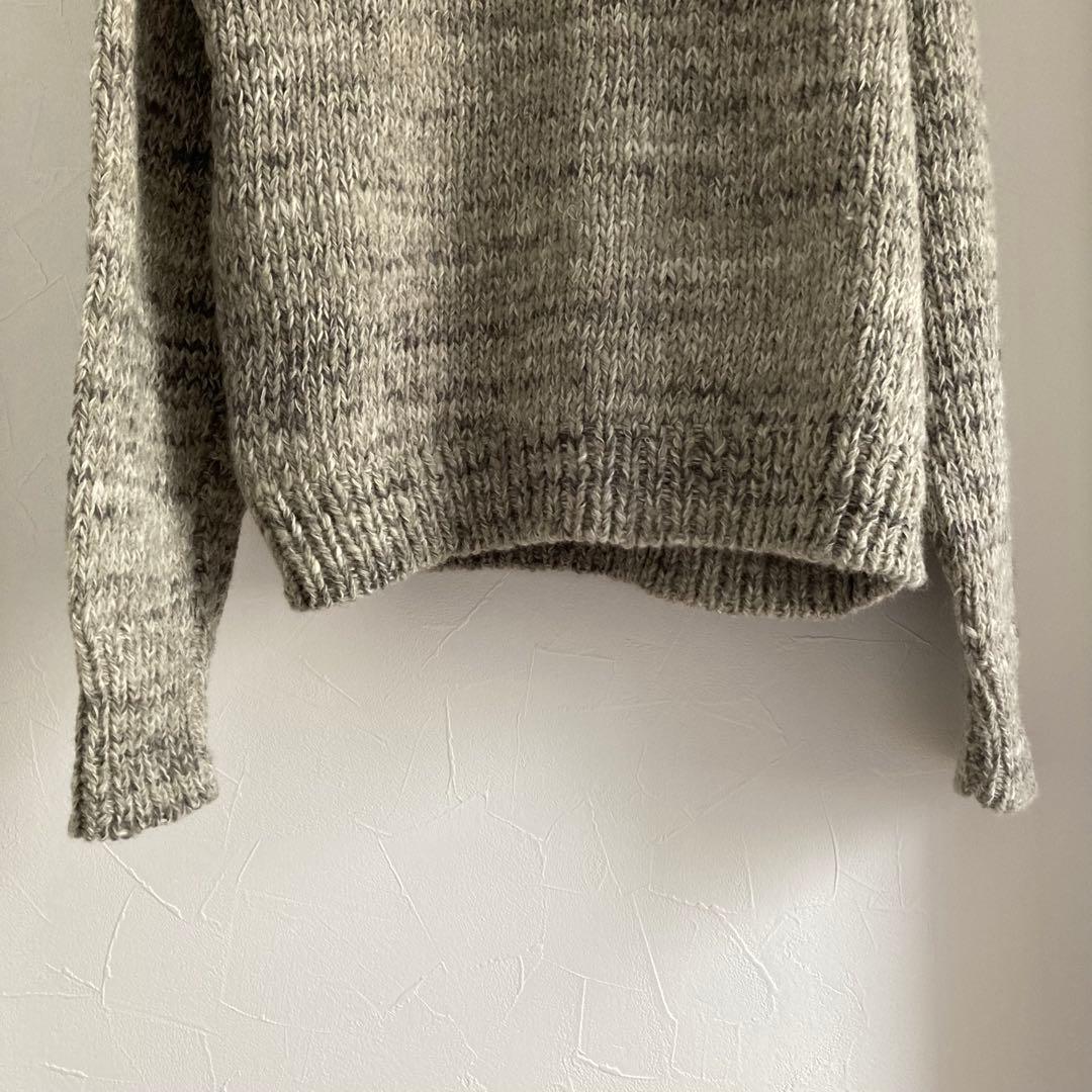 45R ウールニット ハイネック