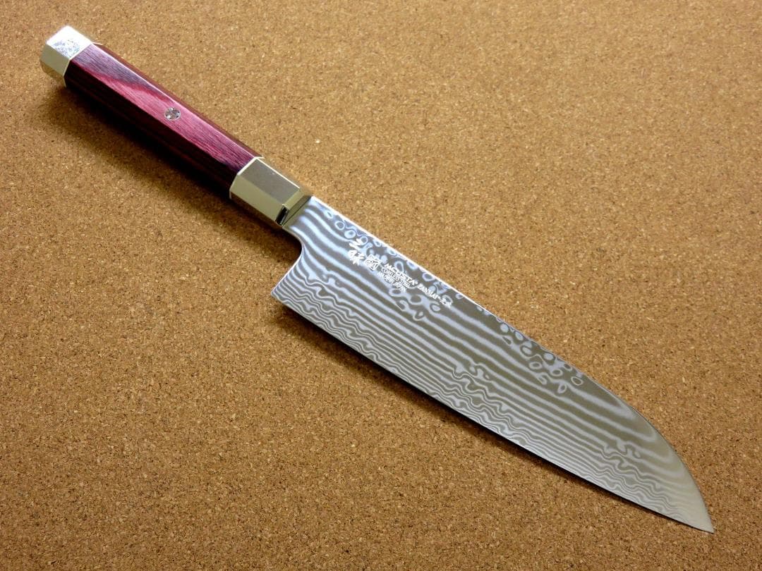 関の刃物 三徳包丁 180mm 三昧 荒波 コアレス鋼 野菜 肉切り 両刃万能