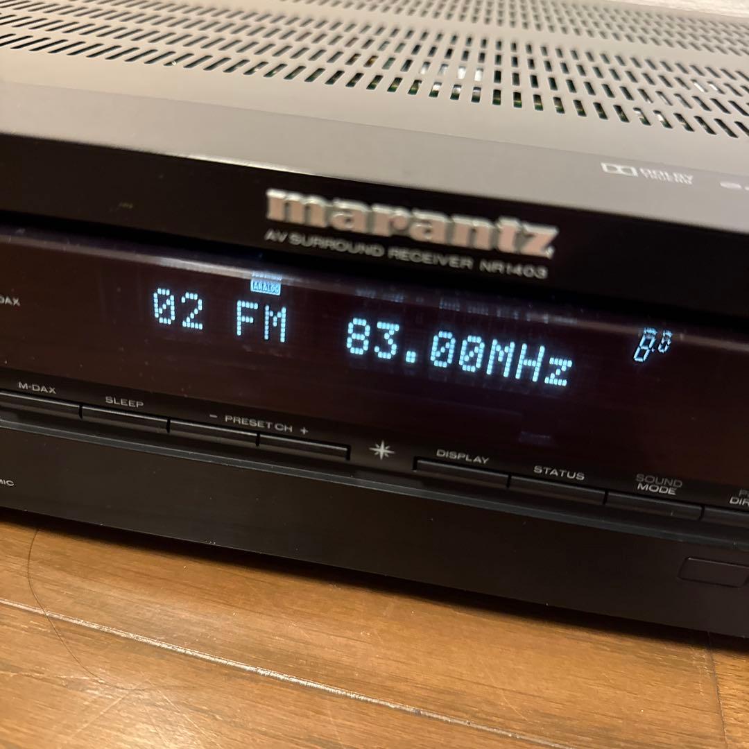 【ジャンク】marantz NR1403 AVアンプ