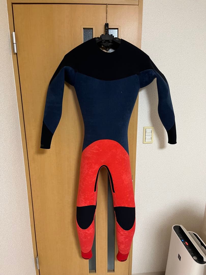 AIRTIGHTセミドライスーツXL 5×3mm裏起毛サーフィン