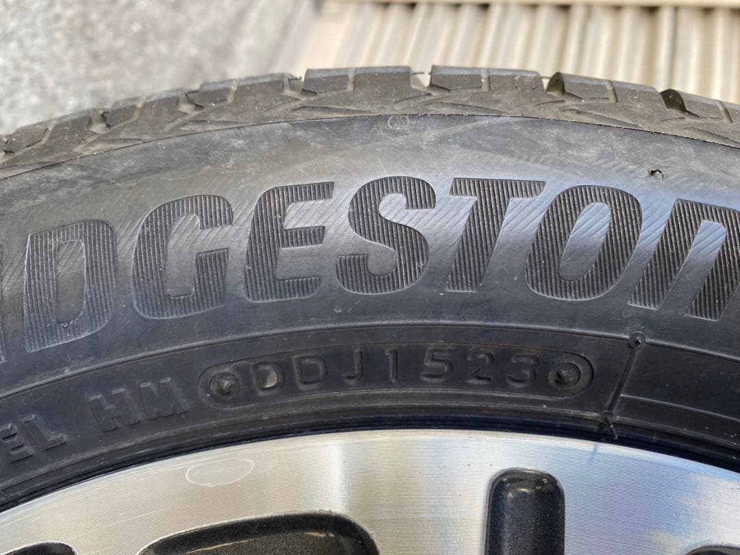 ハスラー　フレア純正15インチ ブリヂストン タイヤ付きホイールセット 4本