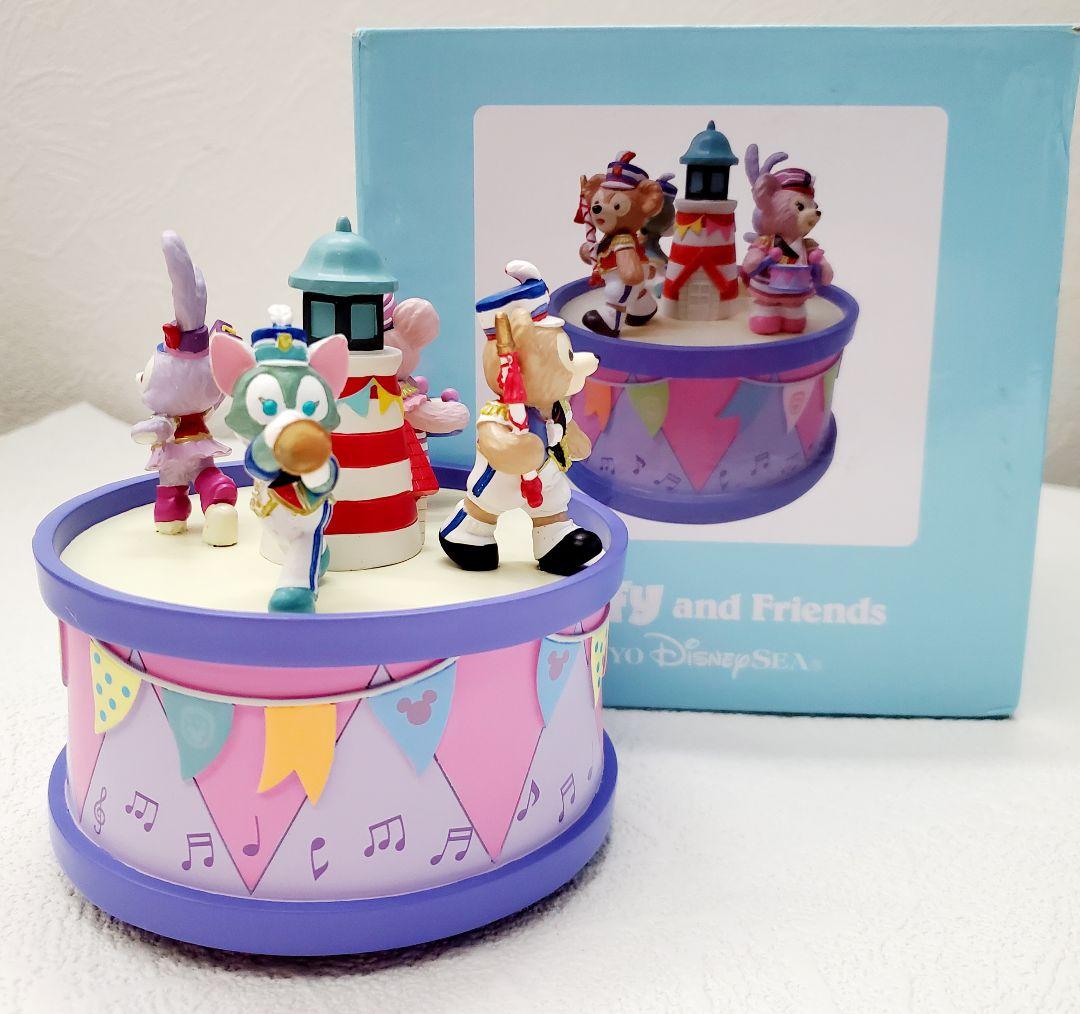 東京ディズニーシーダッフィー＆フレンズのハッピーマーチングファンのオルゴール