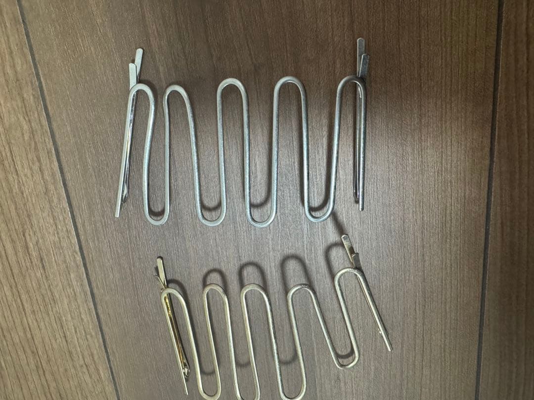 SYKIA Wave Hair Wire Pin シルバー&ゴールドセット