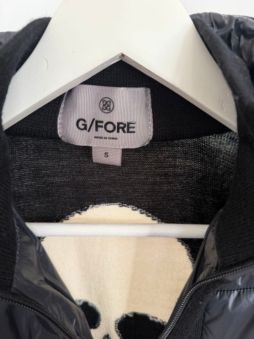 G/FORE ニット切り替えダウンアウター