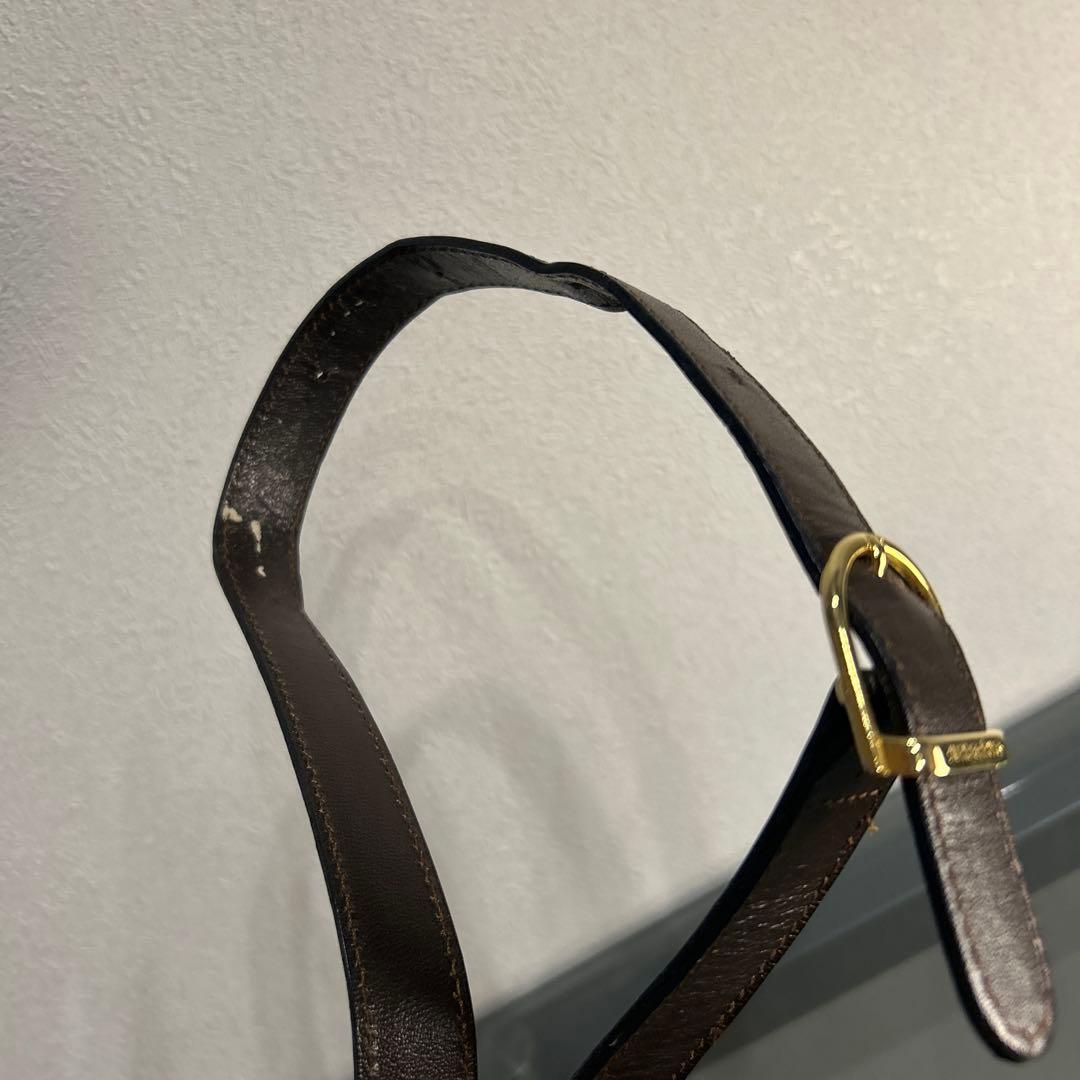 【美品】　バーバリー ショルダーバッグ シャドーホース ノバチェック