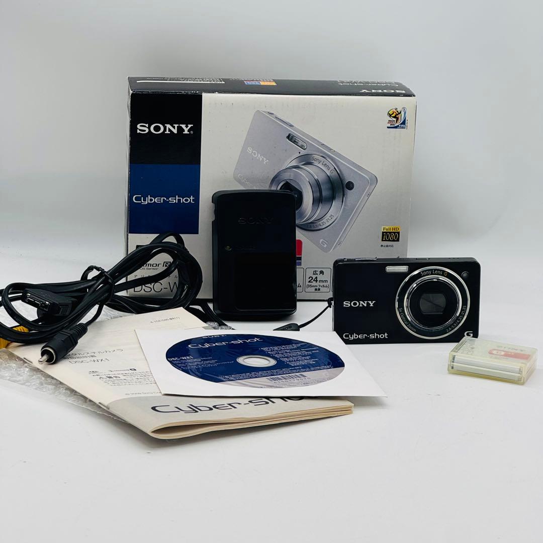 【美品】SONY Cyber-shot DSC-WX10 ブラック 箱付き
