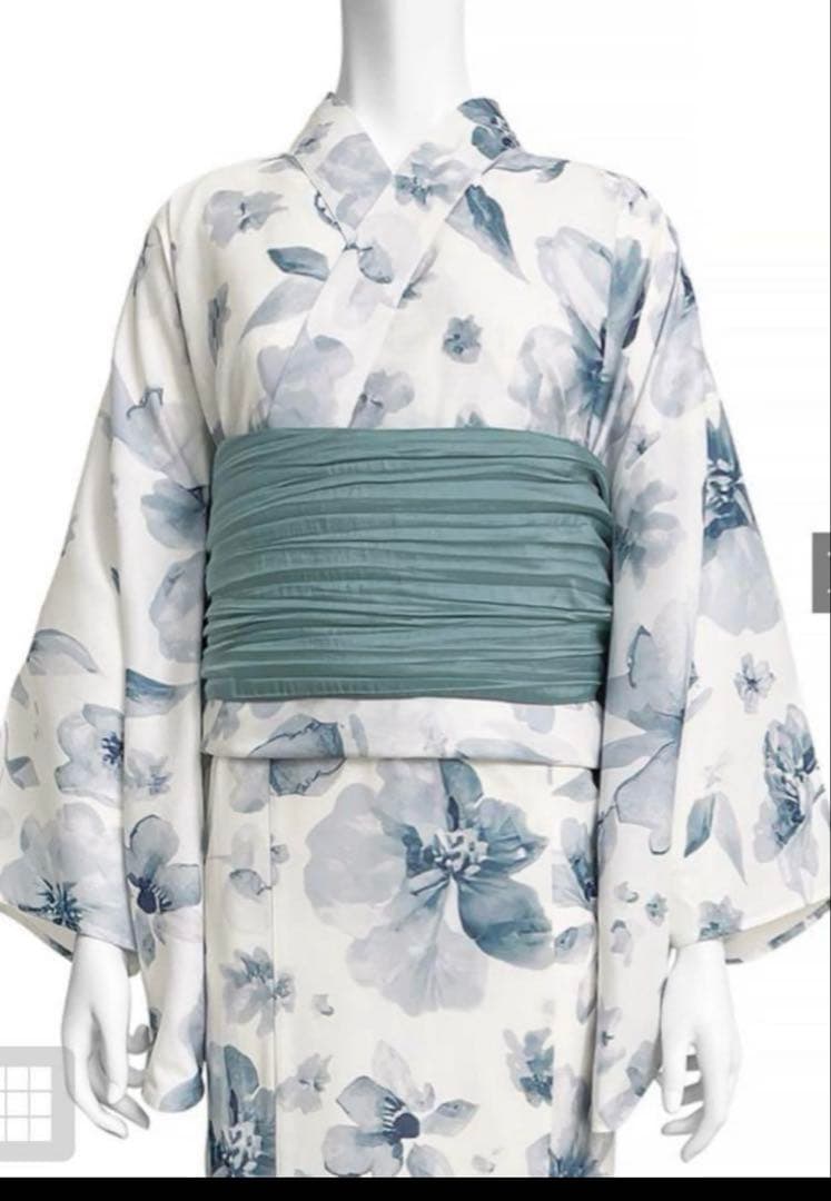 公式完売浴衣‼️GRL [fy027] 水彩花柄浴衣セットセパレート