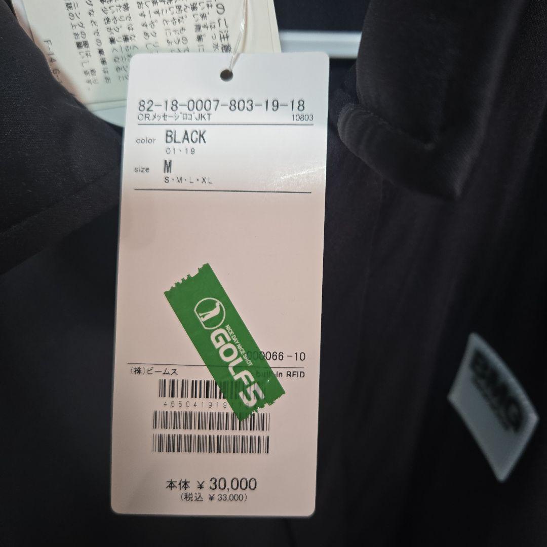 BEAMSGOLF 中綿ジャケット　黒