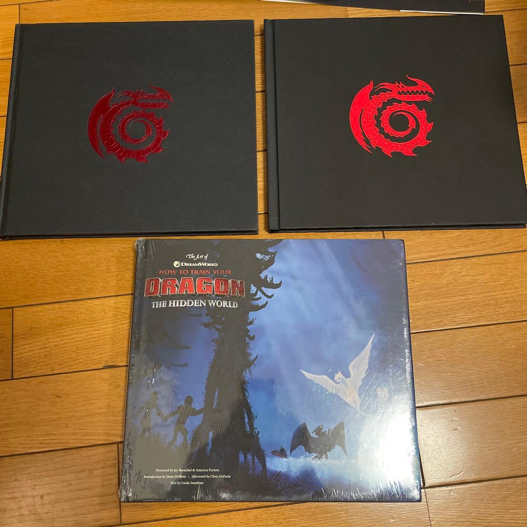 The Art of How to Train Your Dragon英語版3冊