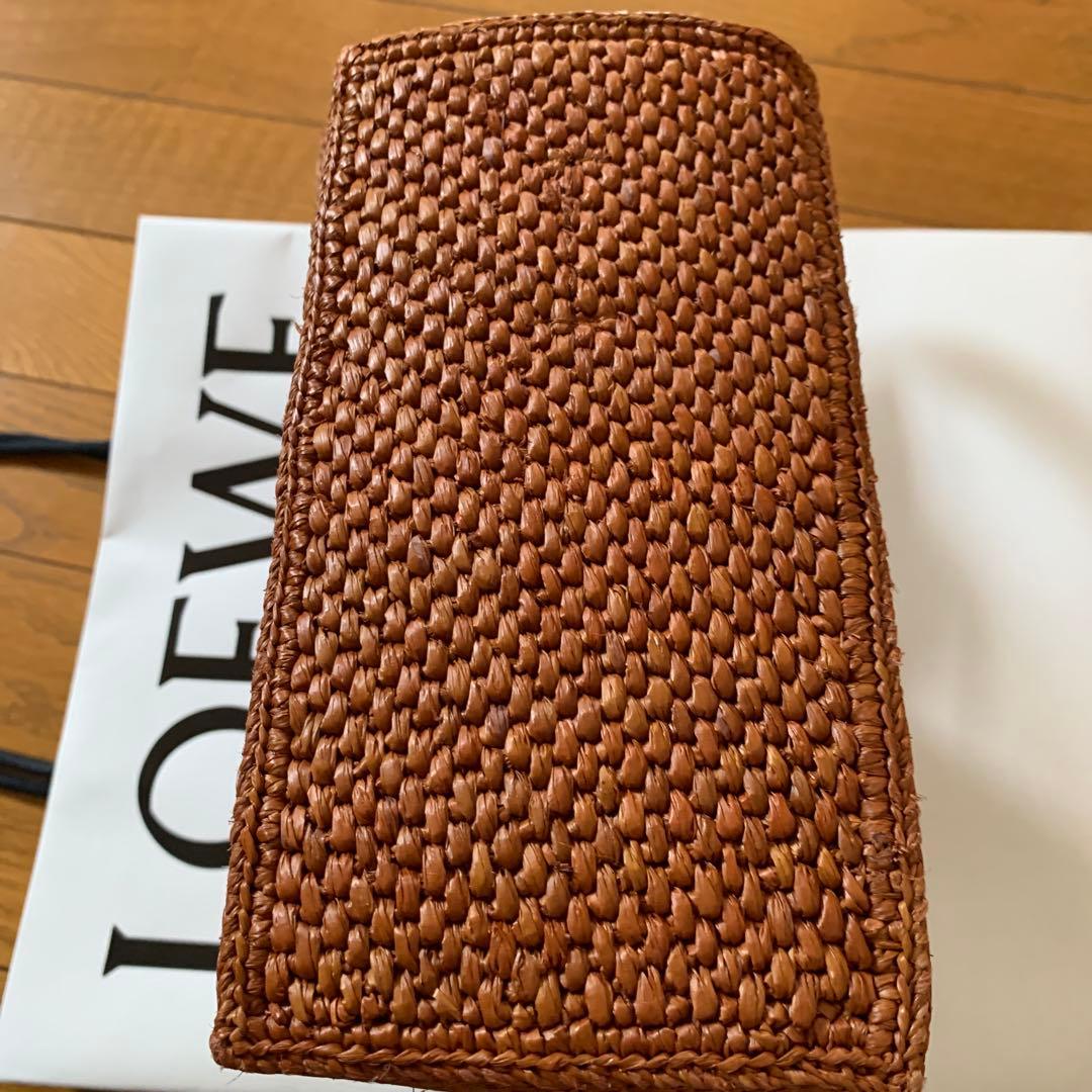LOEWE ストローかごバッグ ブラウン　れもん様お願い致します