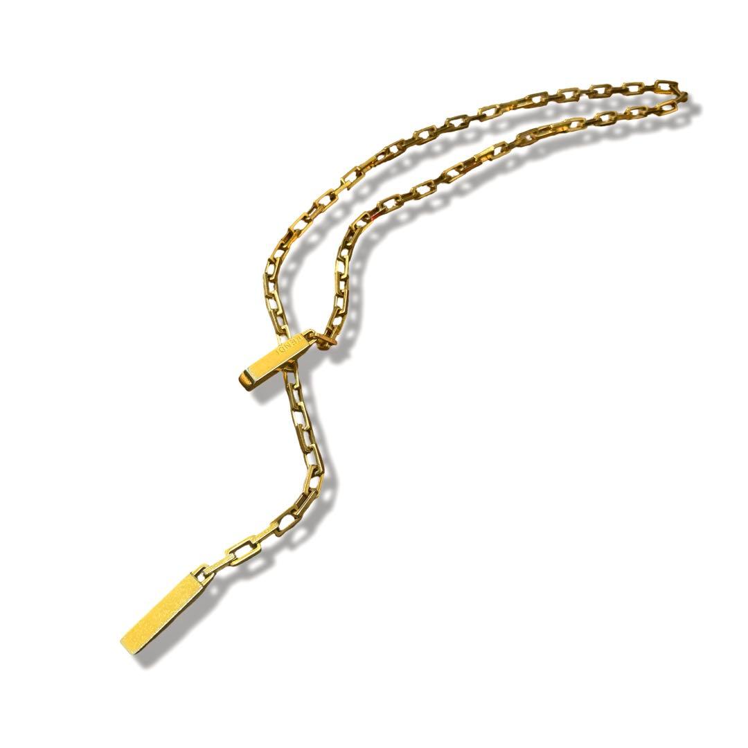 一点物　FENDI フェンディ チェーン ゴールド ベルト 送料無料