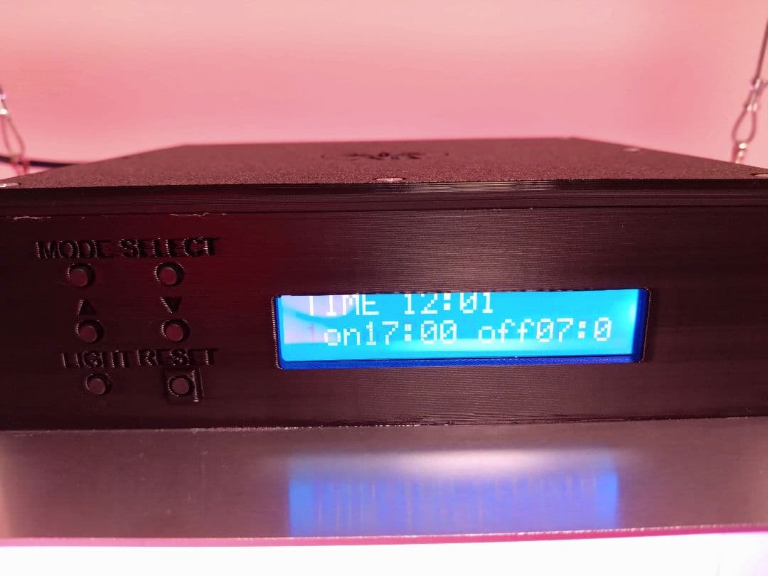 【L7B】多肉&塊根育成　水槽照明　タイマー付LEDライト（DC専用）