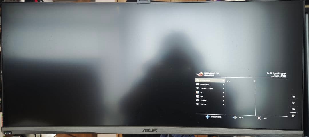 ASUS 34型ウルトラワイド曲面ディスプレイ ROG Swift PG348Q