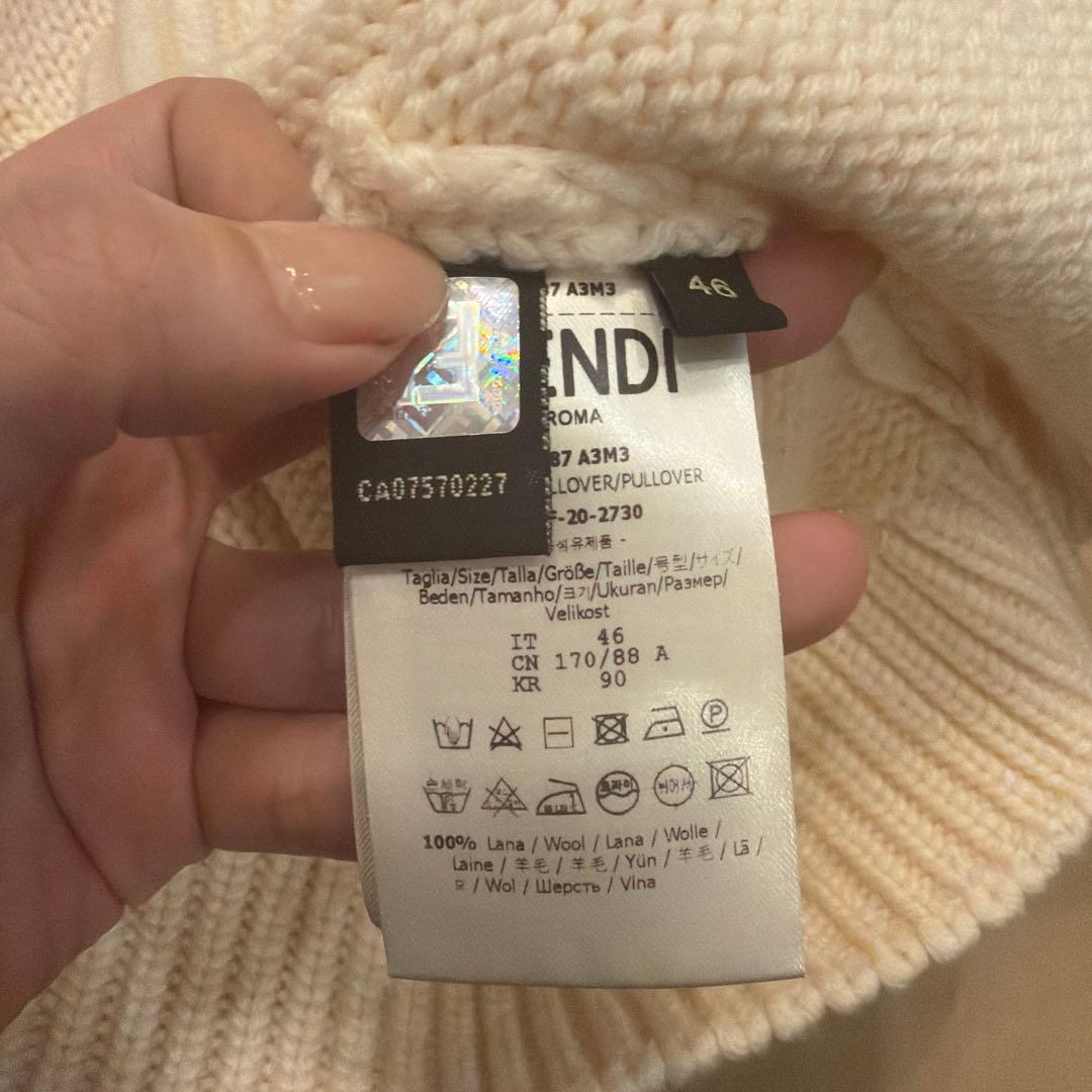 【新品】FENDI ロゴ ニット