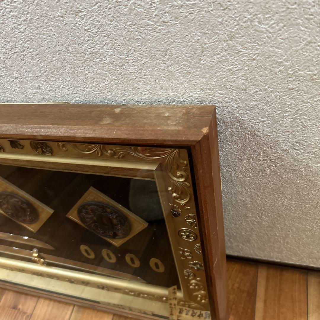 【☆送料込み☆】日本刀　模造刀額　【越中守正俊】レプリカ