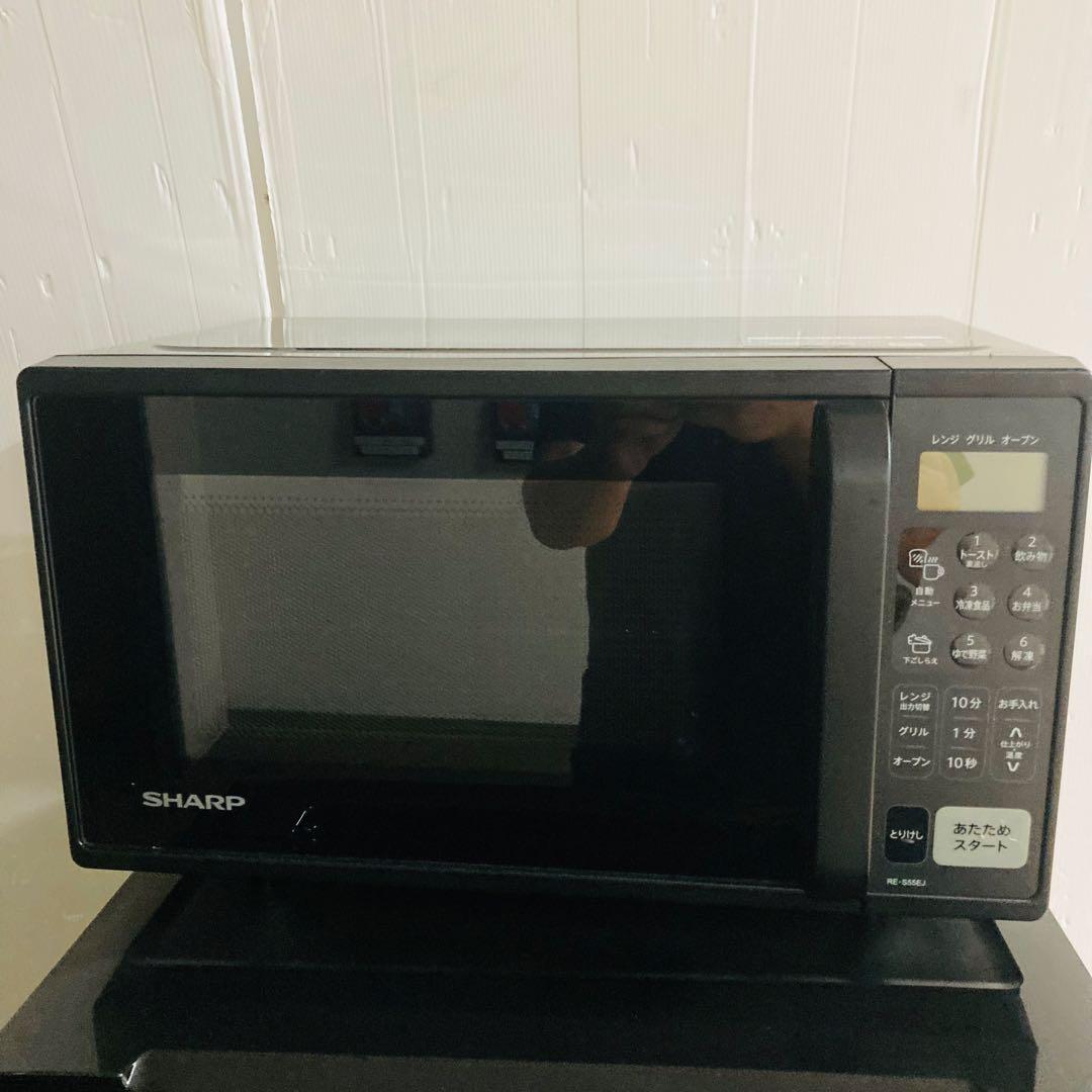 高年式ブラックで揃えたカッコいい一人暮らし家電セット❗️大阪、大阪近郊配送無料