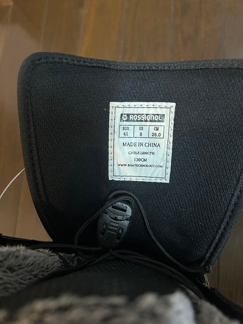 未使用　ロシニュール　ROSSIGNOL GLADE 26CM ブーツ　BOA