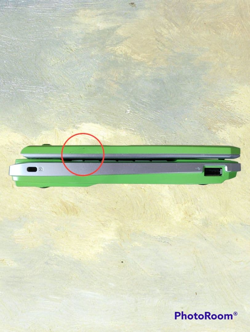 ガチャピン&ムックのモバイルノートパソコン