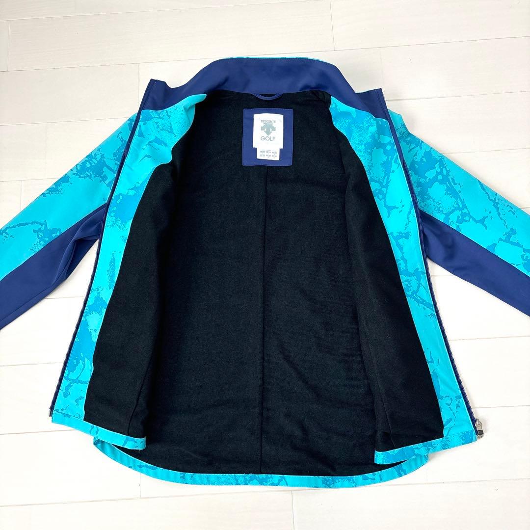 【新品未使用】デサントゴルフ　TSUKIグラフィック ウィンドジャケット　L