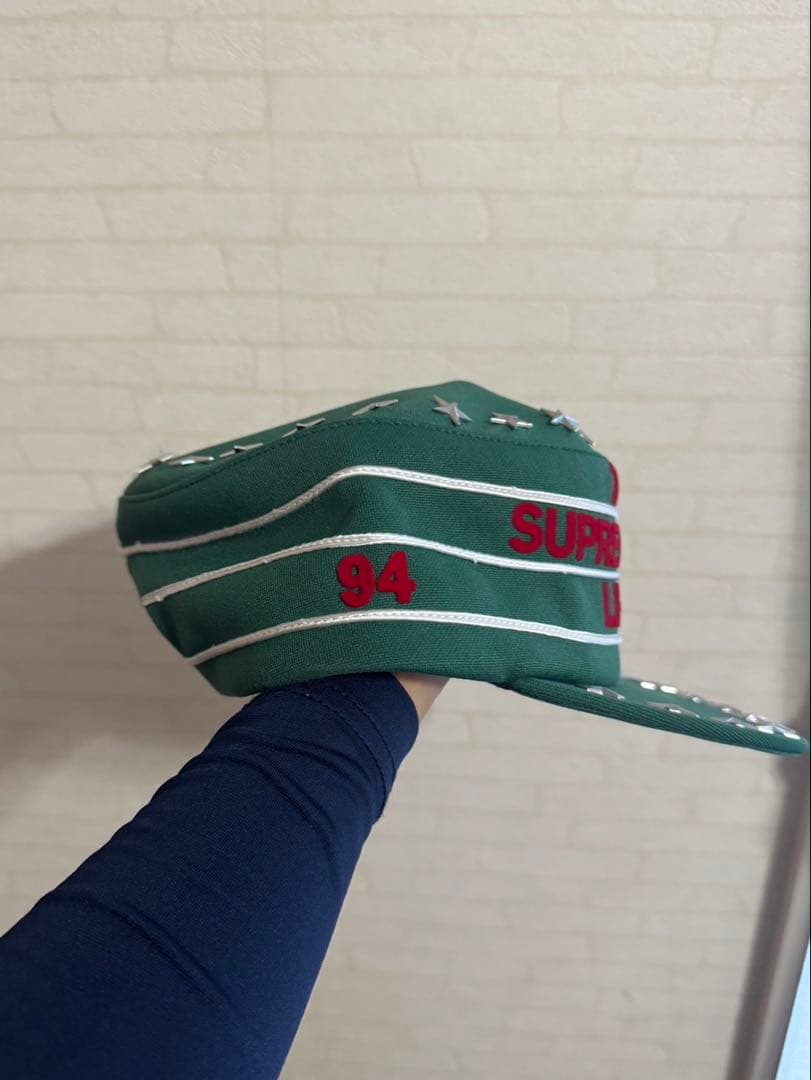 帽子 Supreme pillbox cap green