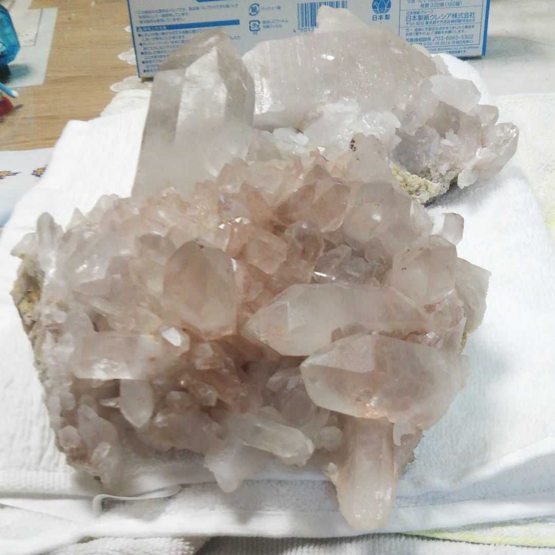 水晶  ヒマラヤ水晶 クラスター 水晶群