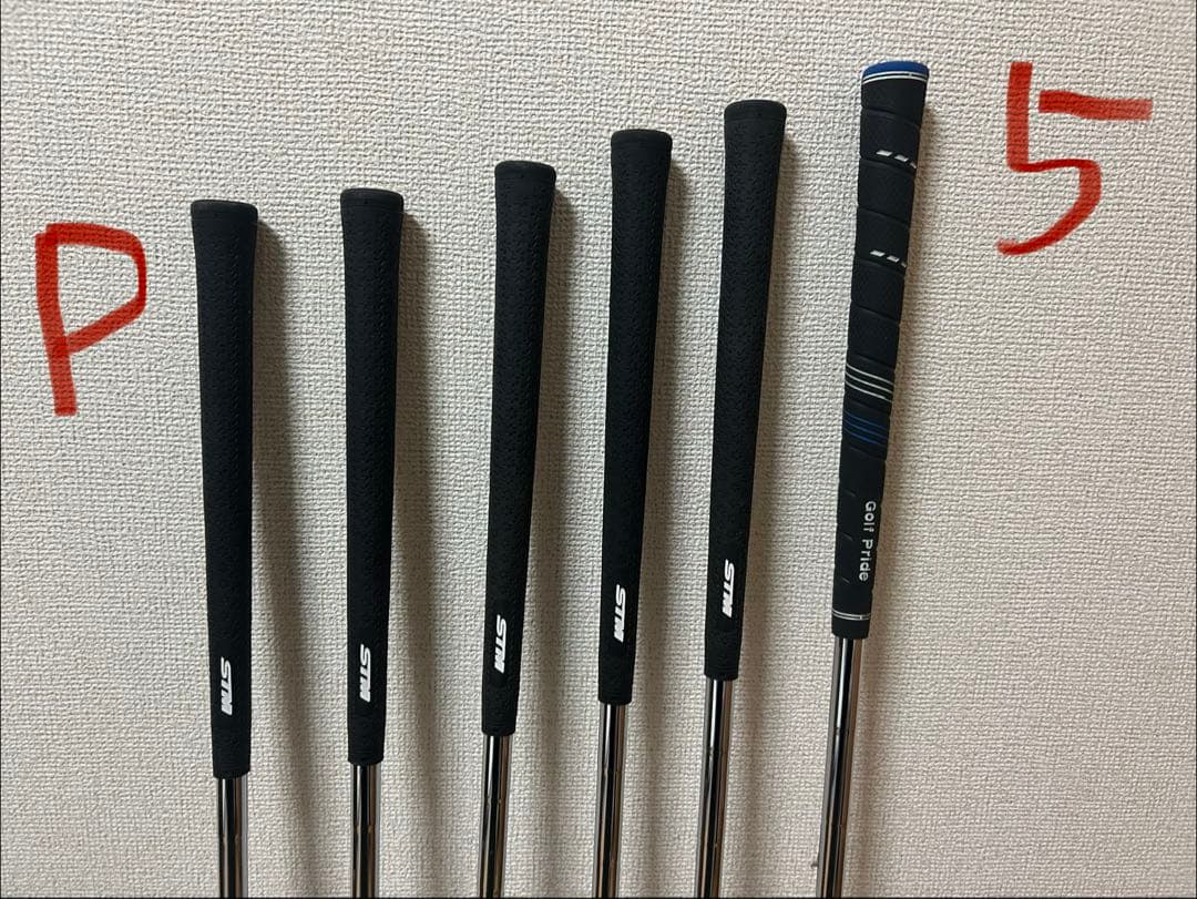 【中古】テーラーM4アイアンセット 2021USモデル　6本セット5〜P