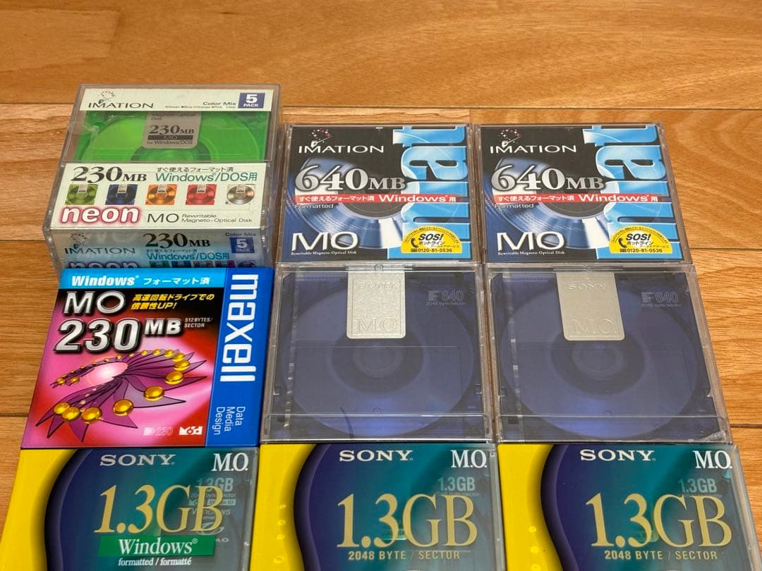 ロジテックMOドライブ 2.3GB LMO-FB2360U2 おまけ付き