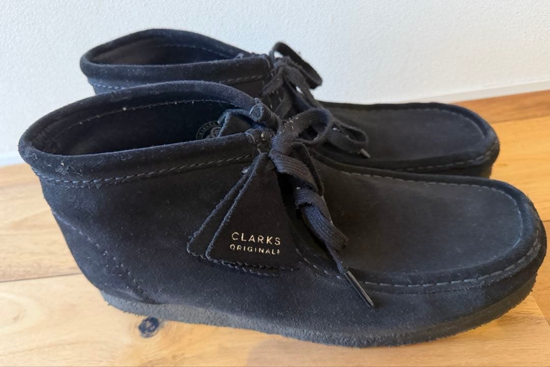 ポンジリCLARKS WALLABEE クラークス ワラビー ブラック