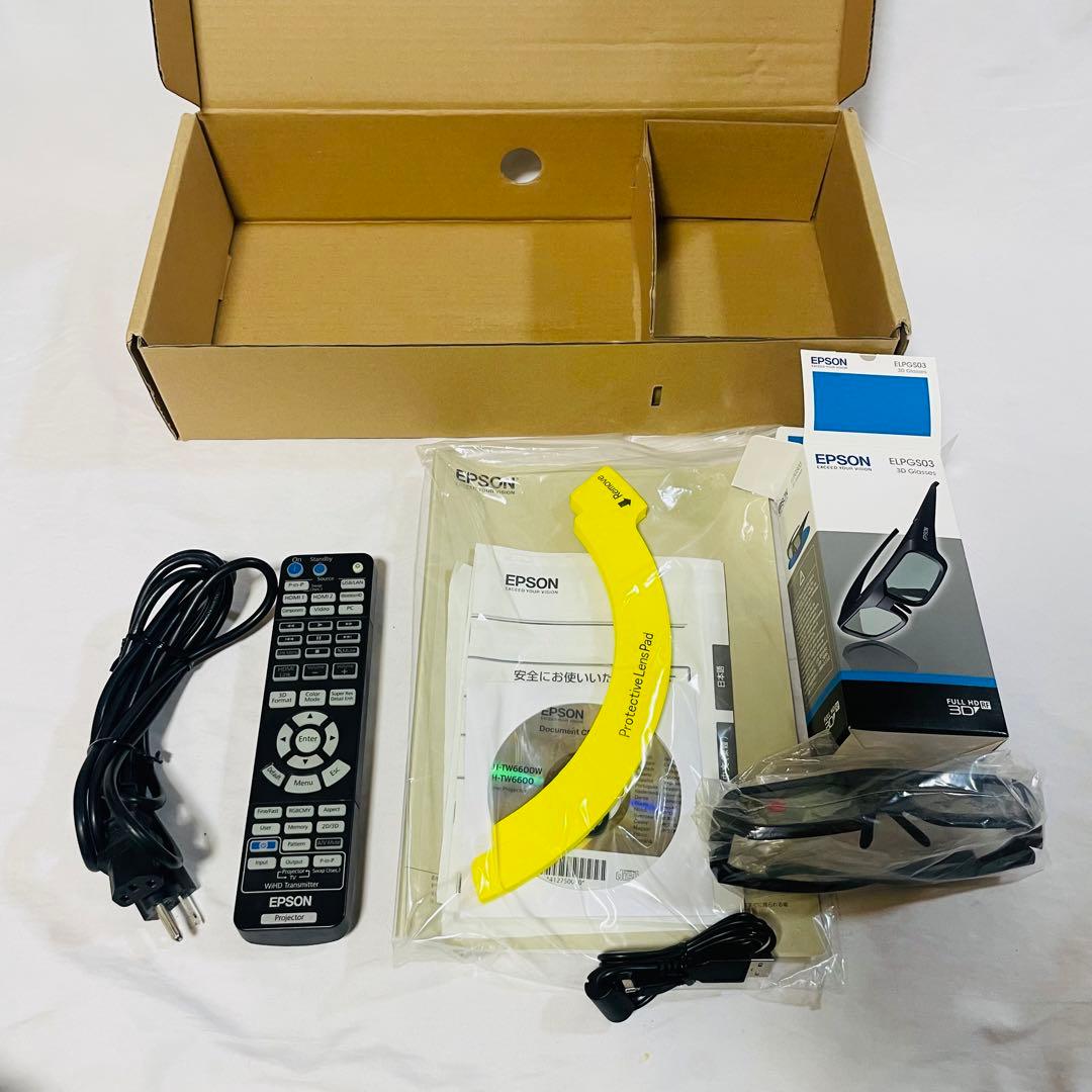 エプソン EH-TW6600W プロジェクター　EPSON