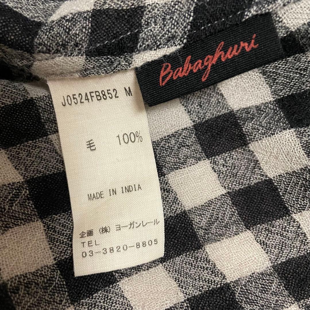 Jurgen Lehl ババグーリ チェック Aラインチュニックシャツ