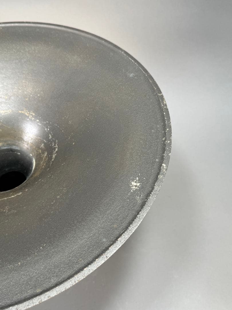 池坊　いけばな　銅鋳　銅花器　立花　生花　花瓶　華道具　直径36cm