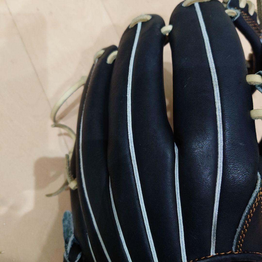 ZETT Prostatus少年 軟式グローブ 　ブラック