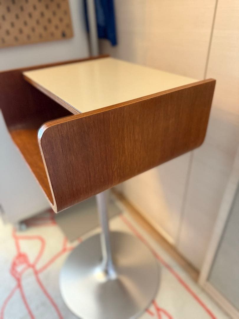 70年代　80年代　天童木工 ・電話台　古家具　サイドテーブル　70s 80s