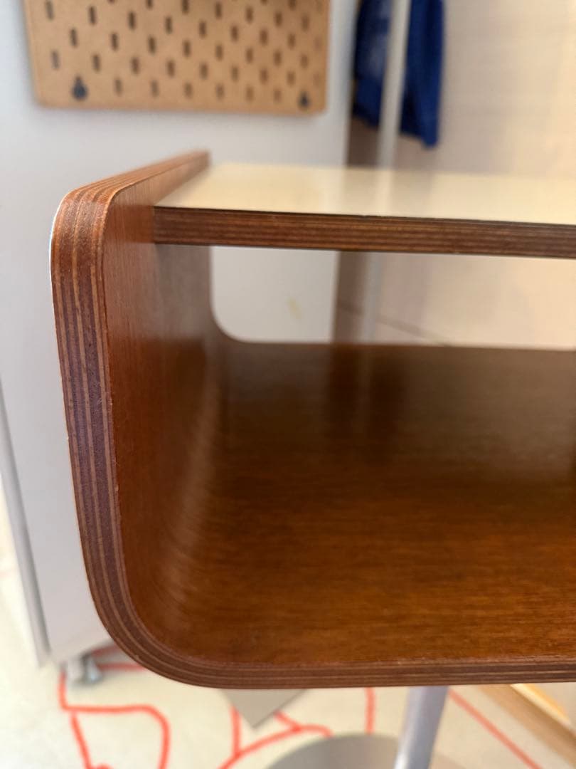 70年代　80年代　天童木工 ・電話台　古家具　サイドテーブル　70s 80s