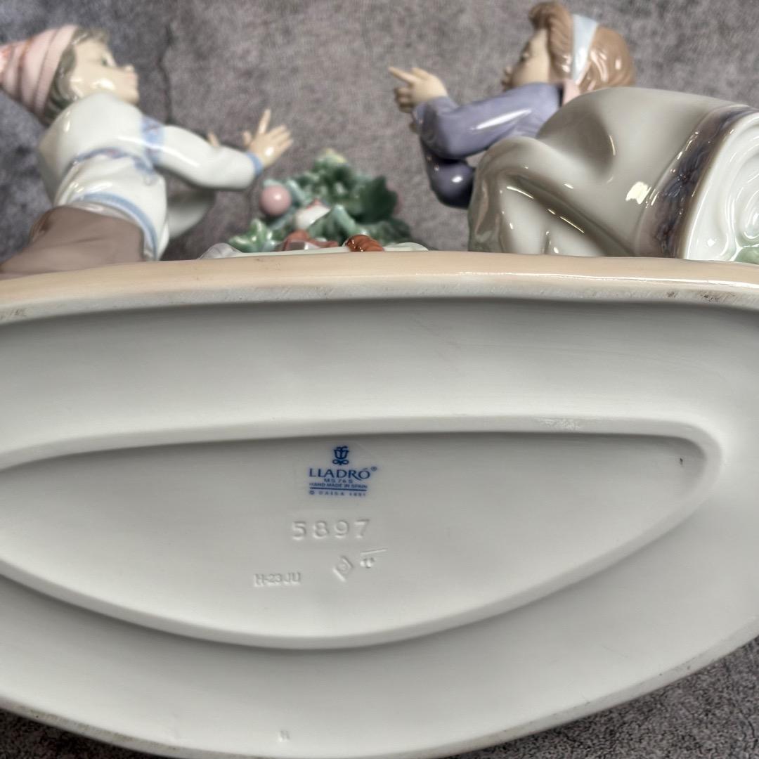 【訳あり】リヤドロLLADRO クリスマスツリー　ツリーを飾ろう