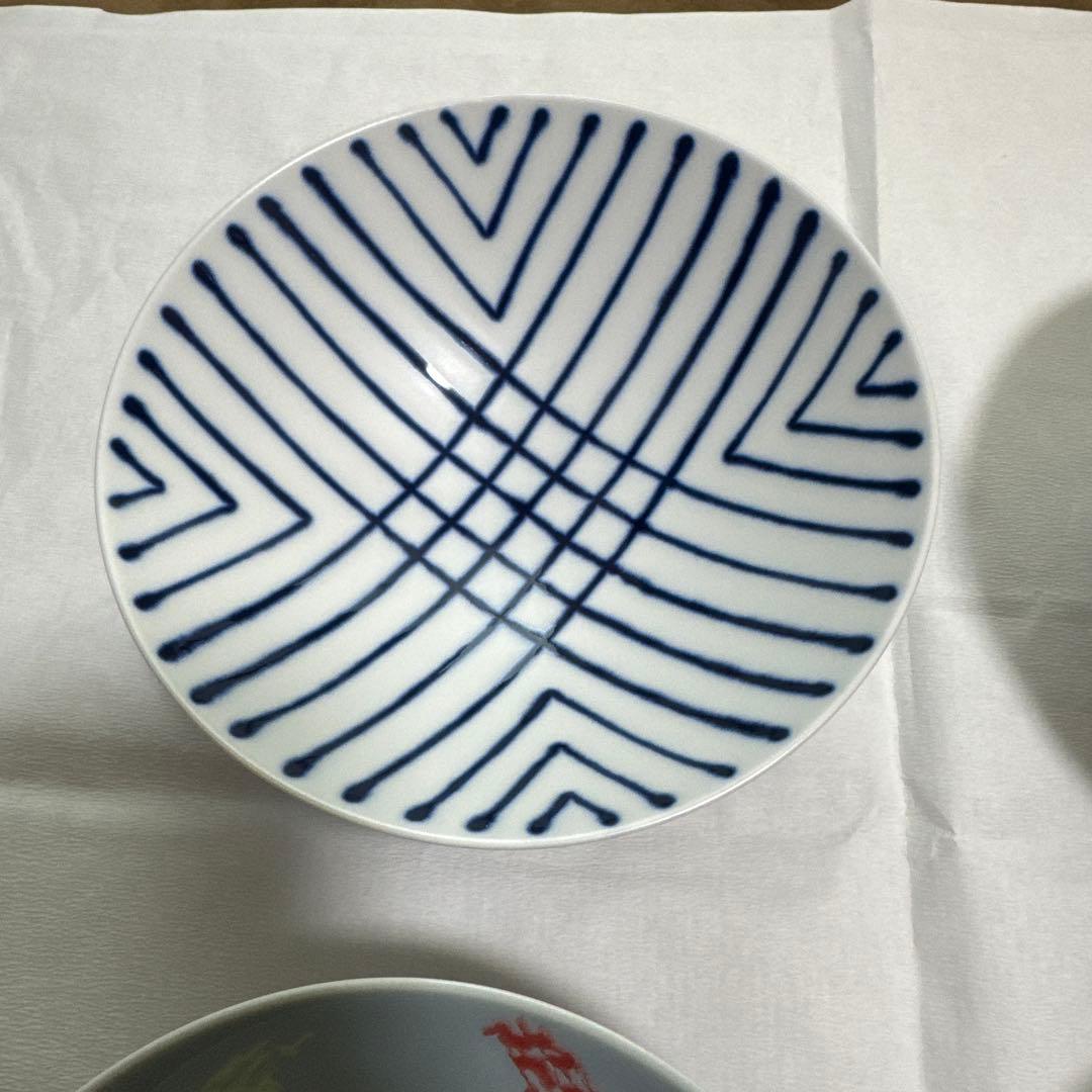 白山陶器　平形めし茶わん