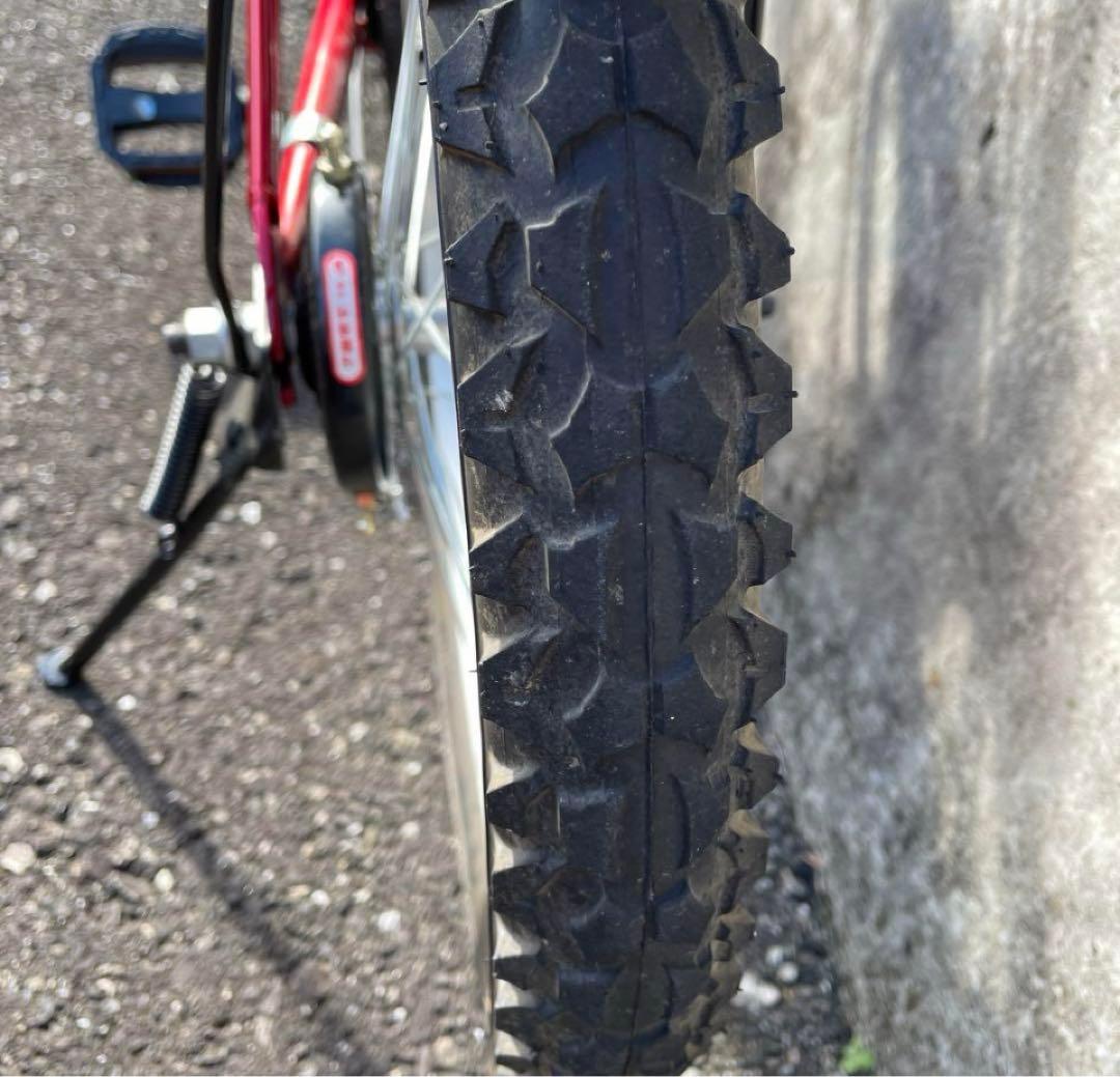 【MOSTONE様】【手渡し　静岡】18インチ自転車　キッズ　ジープ赤