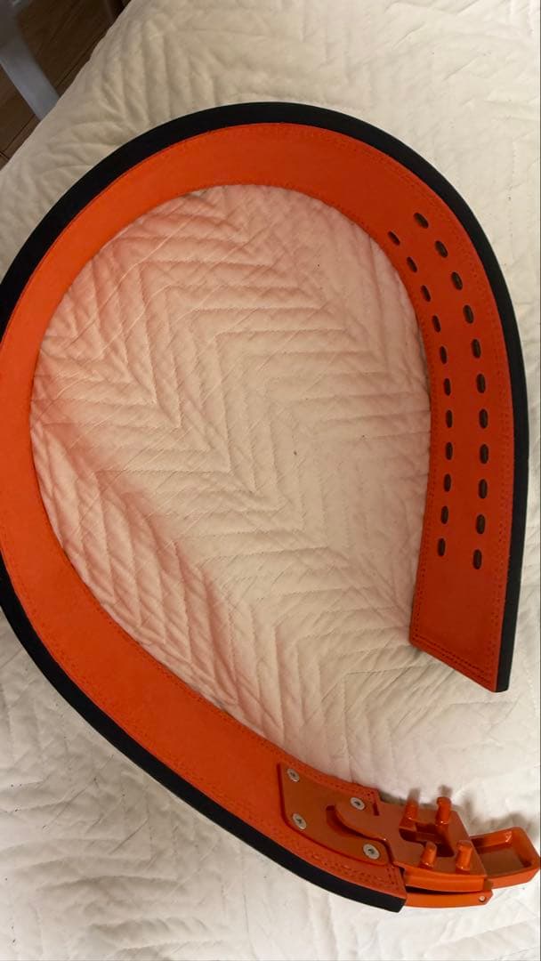 新品未使用SBD パワーリフティングベルト Forge XL13mm オレンジ