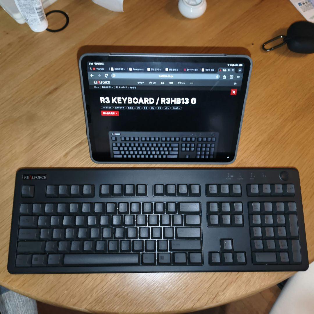 ゆ*り様 ※限定値下※【完動品・美品】REALFORCE R3HB13キーボード