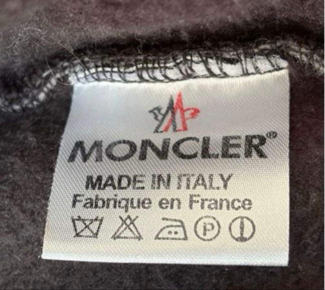 MONCLER モンクレール　ジップパーカー　黒　L