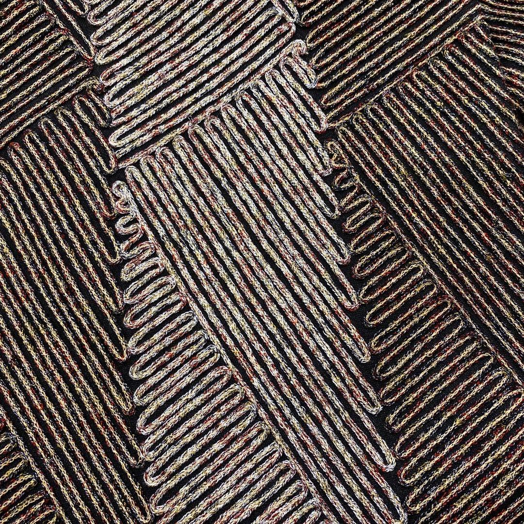 ⭐︎O0963 美品 逸品 お洒落 金通し 無月 チュールレース 正絹 袋帯