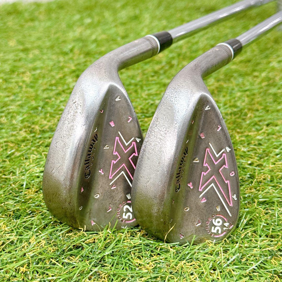 Callaway X Forged 52度 56度 ウェッジ 希少 【K470】
