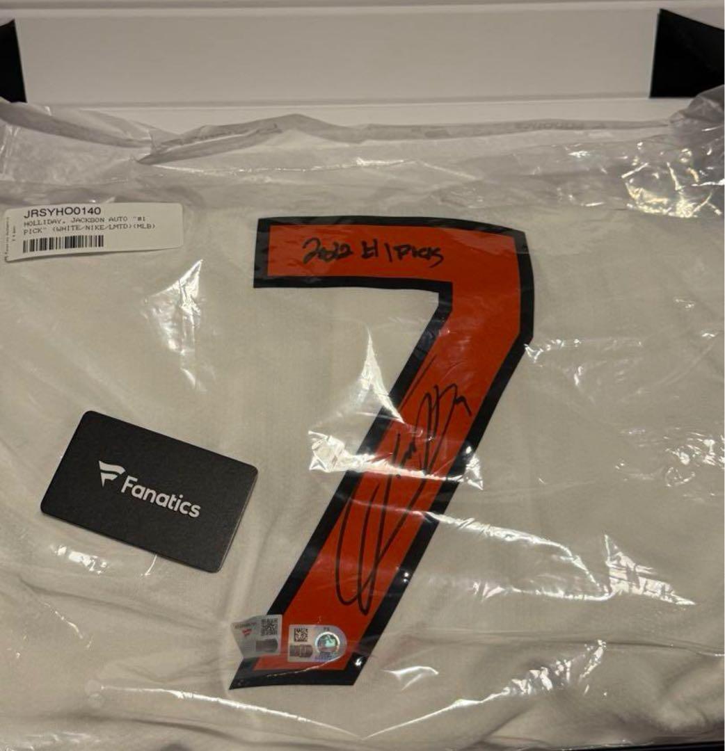 【※専用11月1日】直筆サインユニ　ジャクソンホリデー